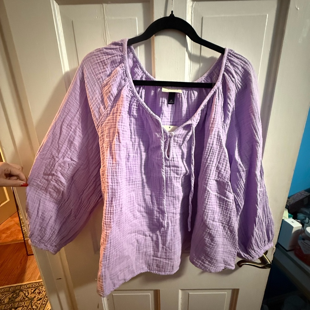 NWT Universal Thread Lilac Blouse